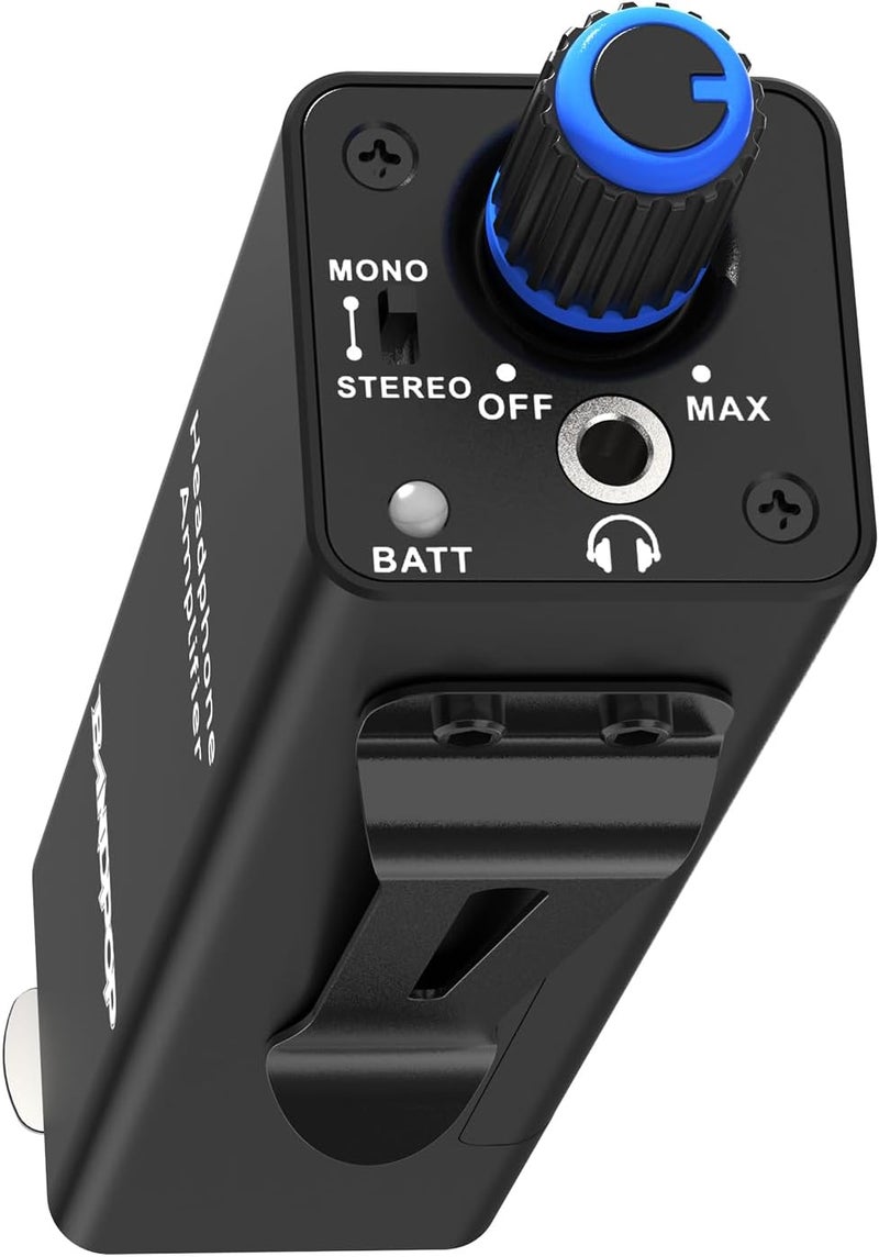 Bandpop مضخم صوت محمول داخل الأذن P2 مع مفتاح مونو/ستيريو، نظام IEM شخصي للموسيقيين، المسرح، والتسجيل - Image 1